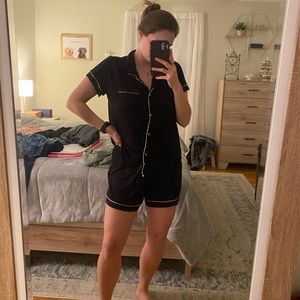 stars above black pajama set